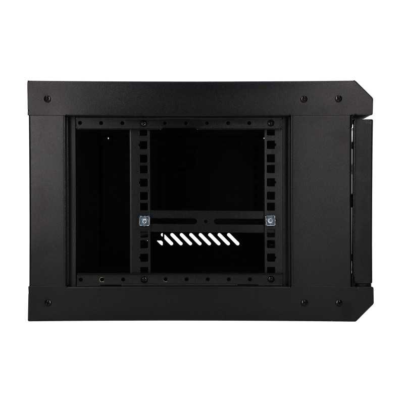 Extralink Lite 4U 530x400 Black | Rack cabinet | wall-mounted, shelf included - Image 4
