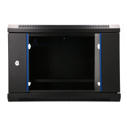 Extralink Lite 6U 530x400 Schwarz | Serverschrank | wandmontiert, inklusive Fachboden - Bild 2