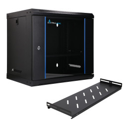 Extralink Lite 9U 530x400 Negro | Armario rack | montado...
