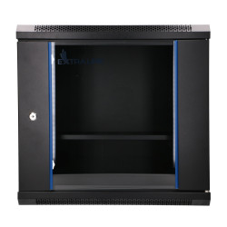 Extralink Lite 9U 530x400 Черный | Сетевой шкаф | настенный, полка в комплекте - Изображение 2
