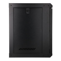 Extralink Lite 9U 530x400 Siyah | Rack kabin | duvara monte, raf dahil - Görsel 3