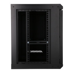 Extralink Lite 9U 530x400 Siyah | Rack kabin | duvara monte, raf dahil - Görsel 4