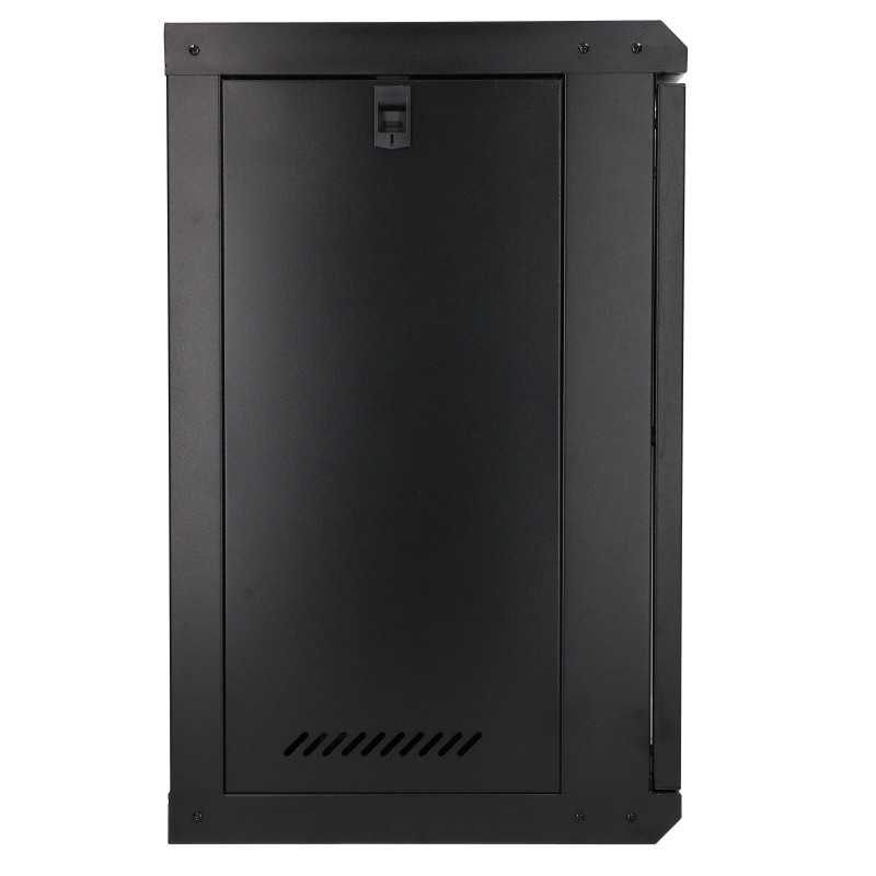 Extralink Lite 12U 530x400 Černá | Datová rozvaděčová skříň | nástěnná, police součástí - Obrázek 3