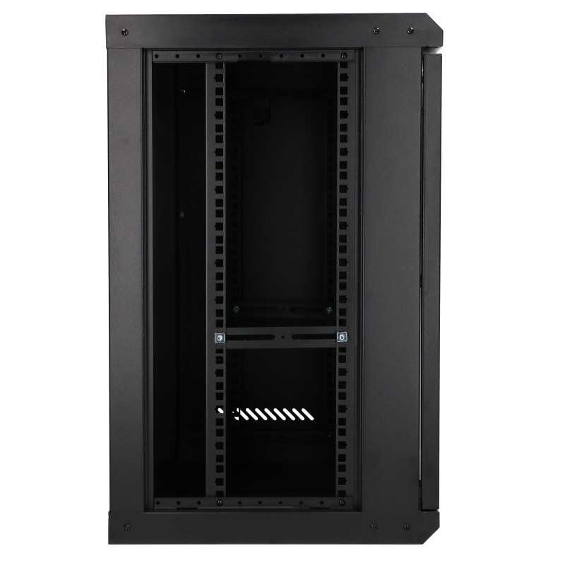 Extralink Lite 12U 530x400 Siyah | Rack kabin | duvara monte, raf dahil - Görsel 4