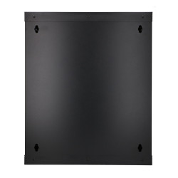 Extralink Lite 12U 530x400 Black | Rack cabinet | wall-mounted, shelf included - Image 5