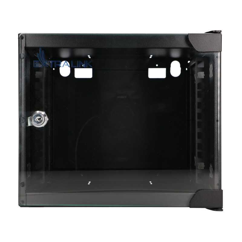 Extralink Lite 4U 10" 280X310 Preto | Armário rack | montado na parede - Imagem 2