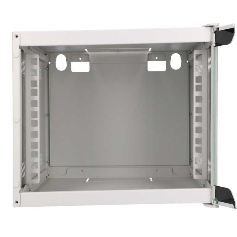 Extralink Lite 4U 10" 280X310 Gris | Armario rack | montado en pared - Imagen 3