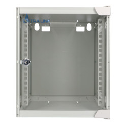 Extralink Lite 6U 10" 280X310 Gri | Rack kabin | duvara monte - Görsel 2