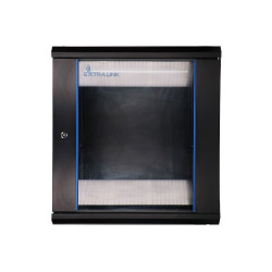 Extralink 12U 600x450 Schwarz | Rackmount-Schrank | Wandmontage - Bild 2