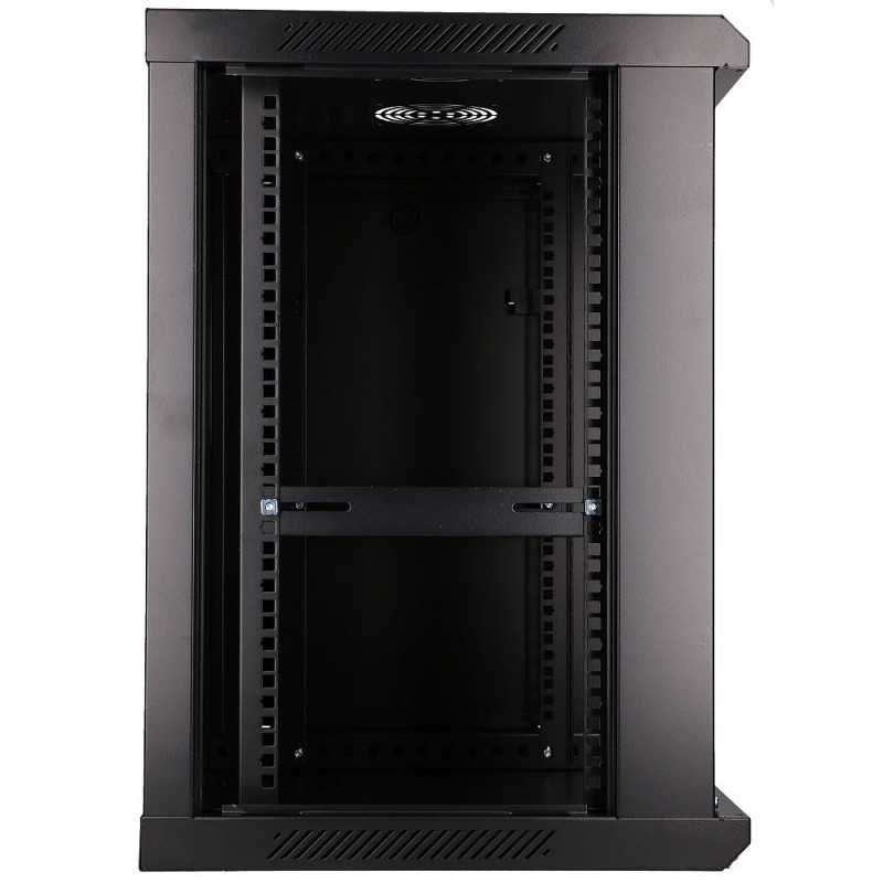 Extralink 12U 600x450 Schwarz | Rackmount-Schrank | Wandmontage - Bild 6