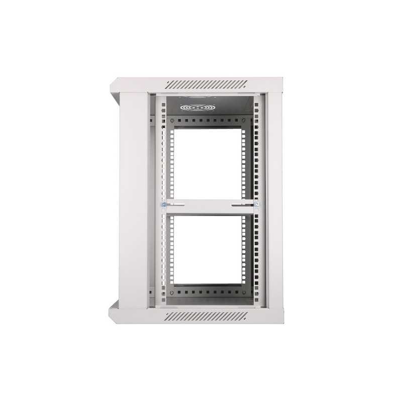 Шкаф-решетка Extralink 12U 600x450 Серый, Настенный - Изображение 6
