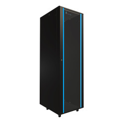 Extralink 42U 600x800 Preto | Arm&aacute;rio de rack | em p&eacute;