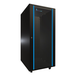 Extralink 27U 600x800 Preto | Arm&aacute;rio de rack | em p&eacute;