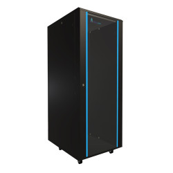 Extralink 32U 600x800 Preto | Arm&aacute;rio de rack | em p&eacute;