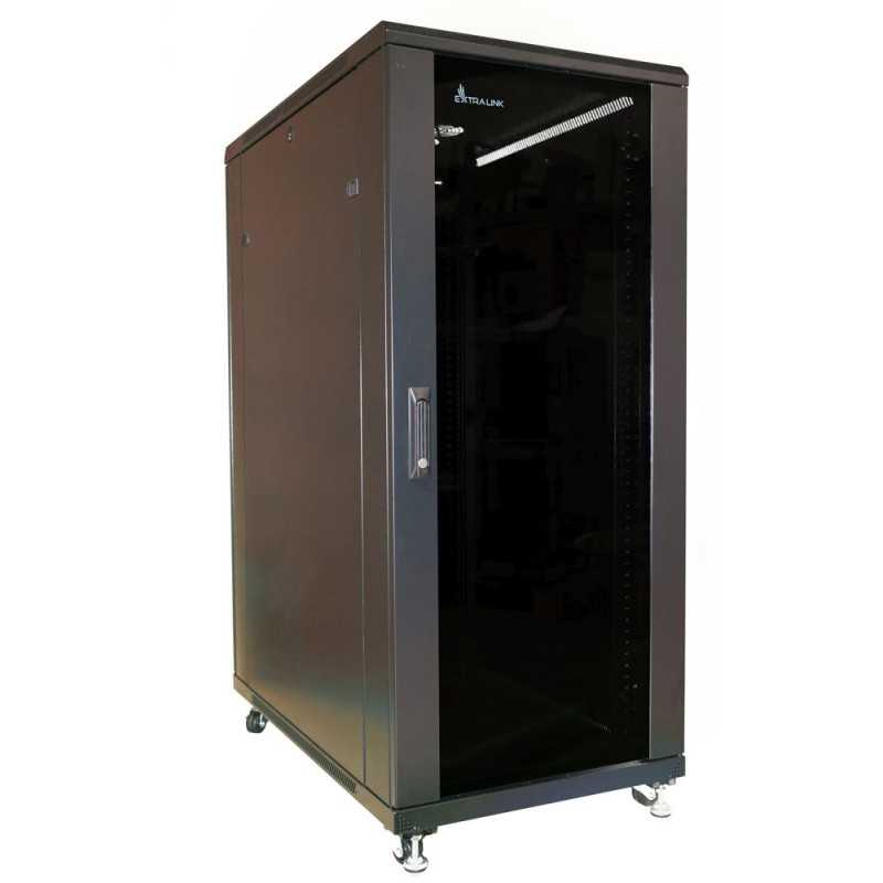 Extralink 32U 600x1000 Preto | Armário de rack | em pé - Imagem 2