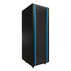 Extralink 37U 600x800 Preto | Arm&aacute;rio de rack | em p&eacute;