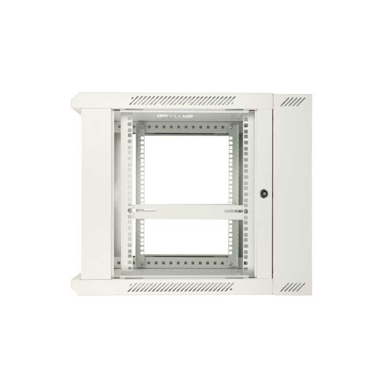 Extralink 12U 600x600 AZH Gris | Armario rackmount | montaje en la pared, tipo swing - Imagen 7