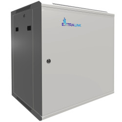 Шкаф Rack Extralink 12U 600x450 Серый, Настенный, Полные...