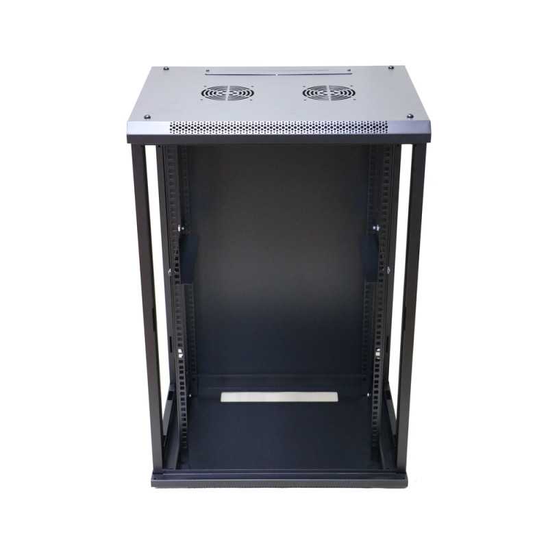 Extralink 15U 600x600 Czarna | Szafa rack | montowana na ścianie - Zdjęcie 3