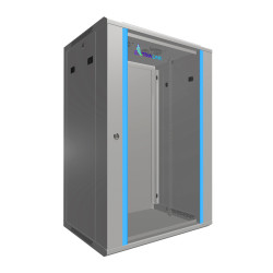 Extralink 18U 600x450 &Scaron;ed&aacute; | Rackov&aacute; skř&iacute;ň | montovan&aacute; na...