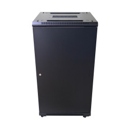 Шкаф для стойки Extralink 22U 600x800 Черный - Изображение 6