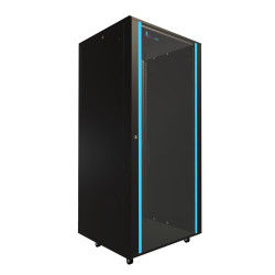 Extralink 37U 800x800 Preto | Arm&aacute;rio de rack | em p&eacute;