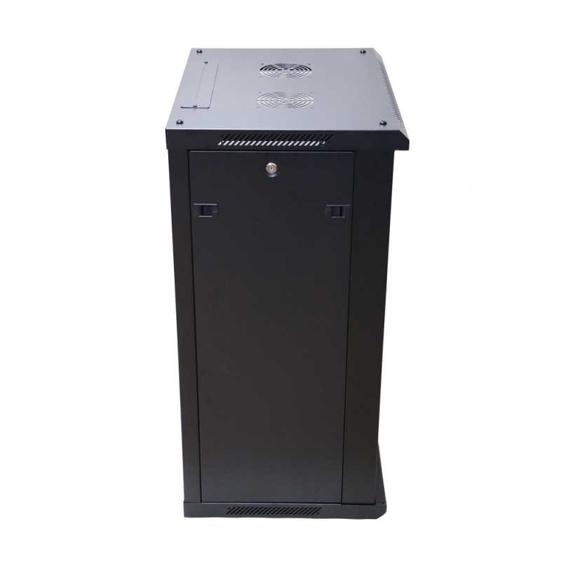 Extralink 18U 600x600 Preto | Armário de rack | montado na parede - Imagem 4