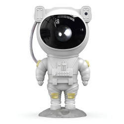 Extralink Home Proyector de estrellas V2 | Lámpara de noche, proyector | de pie, para ninos, con forma de astronauta - Imagen 2