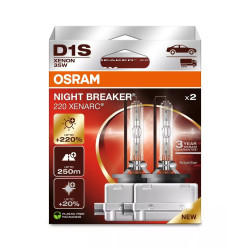 OSRAM XENARC NIGHT BREAKER 220 D1S 35 W, 2 SZT.