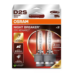 OSRAM XENARC NIGHT BREAKER 220 D2S 35 W, 2 SZT. - Imagem 3