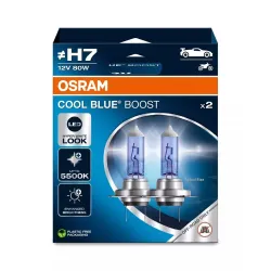 OSRAM COOL BLUE BOOST H7 12 V 80 W, 2 SZT
