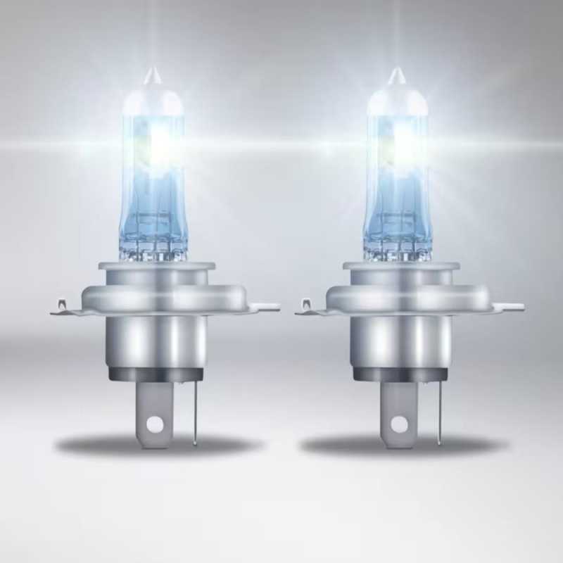 OSRAM Night Breaker Laser H4 2-pack | Żarówka halogenowa | 12 V, 55 W, 2 szt - Zdjęcie 2