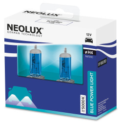 NEOLUX BLUE POWER LIGHT H4 12 V 100/90 W, 2 SZT.