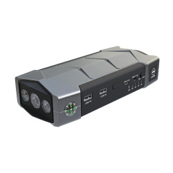 Extralink Jump Max7 Araç Akü Jump Starter 10000 mAh, 3x LED, Fener, Pusula, Çekiç - Görsel 2