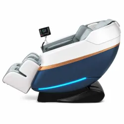 EXTRALINK FOTEL MASUJĄCY 3D ZERO GRAVITY BIAŁO-NIEBIESKI - Görsel 2