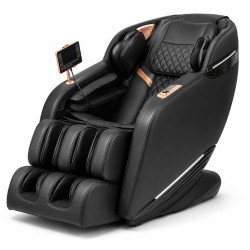 EXTRALINK FOTEL MASUJĄCY 3D ZERO GRAVITY CZARNO-SREBRNY - Imagem 2
