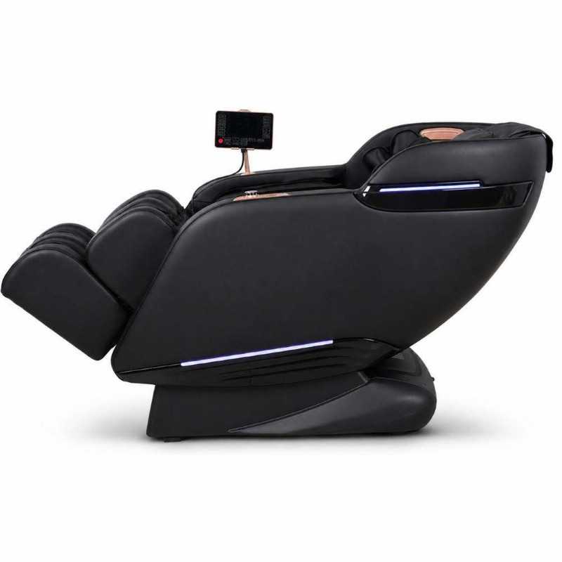 EXTRALINK FOTEL MASUJĄCY 3D ZERO GRAVITY CZARNO-SREBRNY - Imagem 3