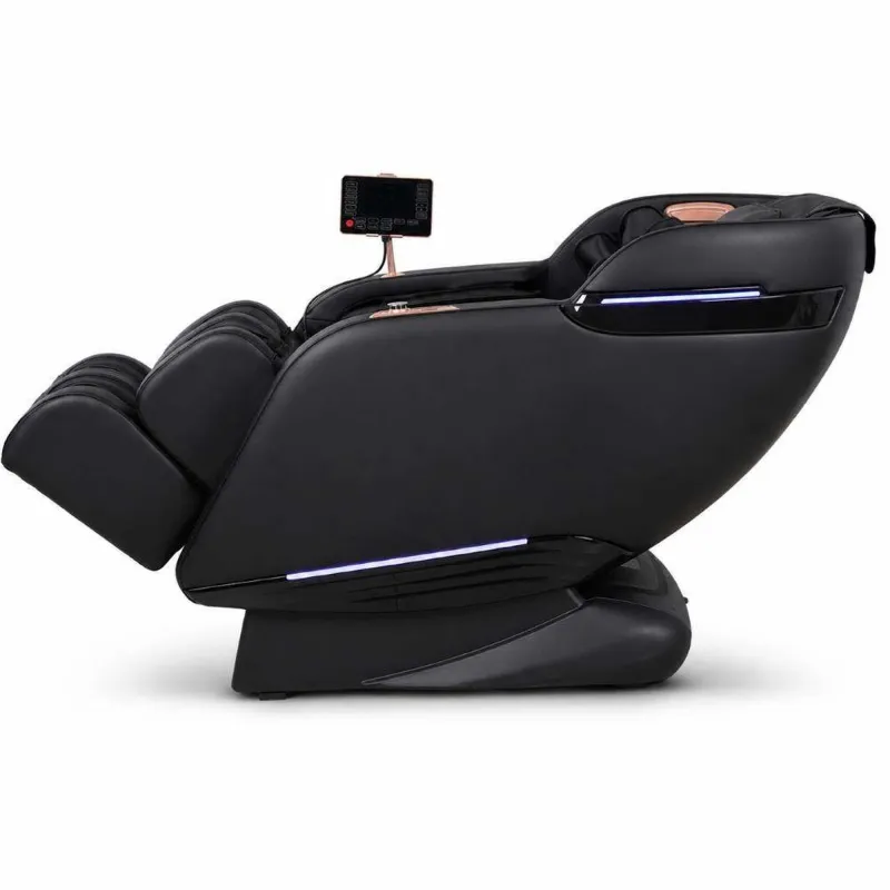 EXTRALINK FOTEL MASUJĄCY 3D ZERO GRAVITY CZARNO-SREBRNY - Zdjęcie 3