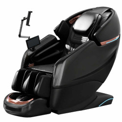 EXTRALINK FOTEL MASUJĄCY 3D ZERO GRAVITY CZARNO - R&Oacute;ŻOWY...