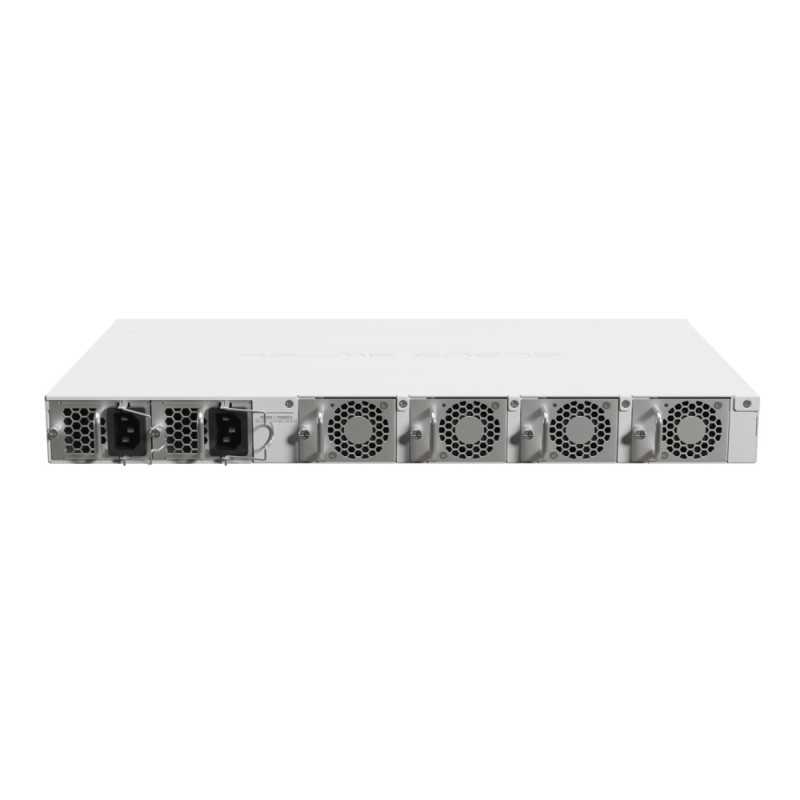 MikroTik CRS518-16XS-2XQ | Switch | Cloud Router Switch, 2x 100G QSFP28, 16x SFP28, 1x RJ45 100Mb/s - Imagen 2