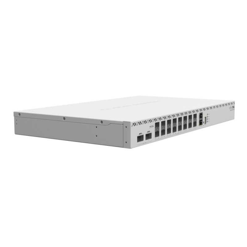 MikroTik CRS518-16XS-2XQ | Switch | Cloud Router Switch, 2x 100G QSFP28, 16x SFP28, 1x RJ45 100Mb/s - Imagen 3