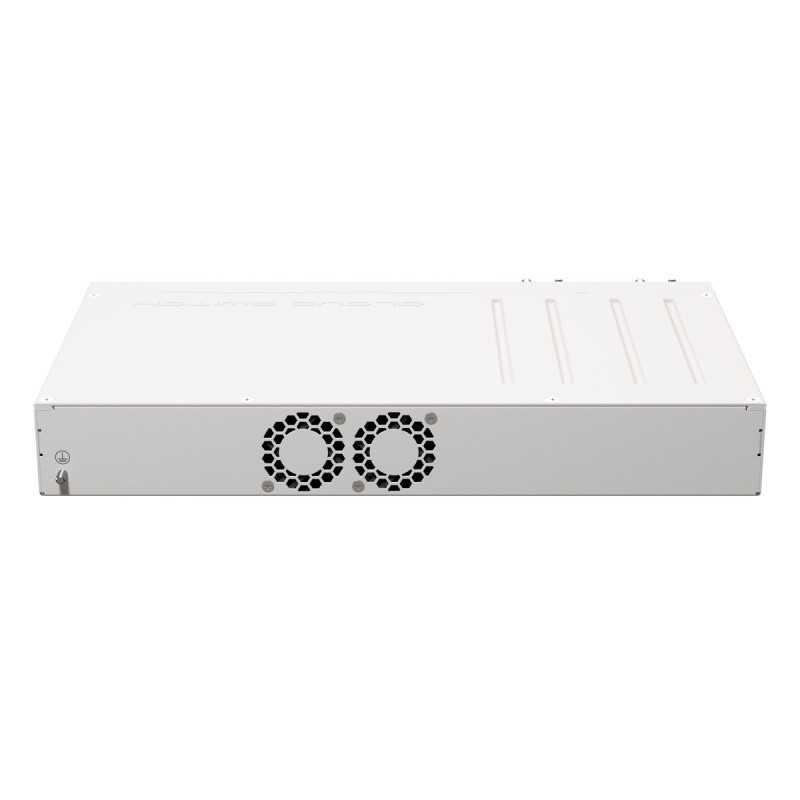 Коммутатор MikroTik CRS510-8XS-2XQ-IN, 2x 100G QSFP28, 8x 25G SFP28, 2x горячая замена - Изображение 2