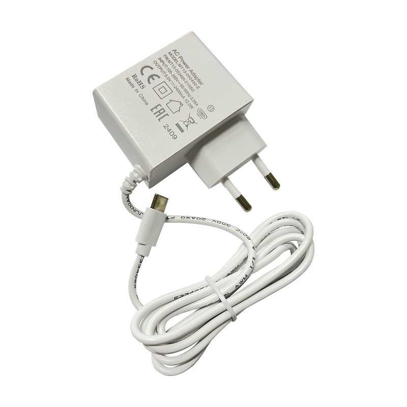 MikroTik MT13-052400-U15BG | USB-Netzteil | 5V 2.4A 12W, speziell für hAP ax lite
