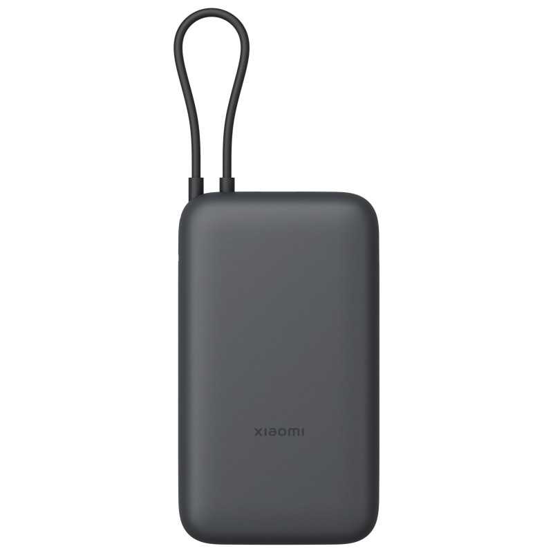Xiaomi Power Bank 20000mAh Tmavě šedý | Powerbanka | 20000mAh, integrovaný kabel - Obrázek 2