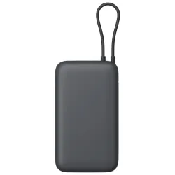 Xiaomi Power Bank 20000mAh Ciemno szary | Powerbank | 20000mAh, zintegrowany kabel - Zdjęcie 3