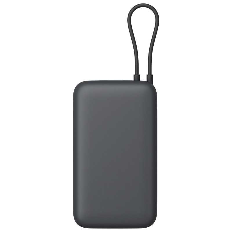 Xiaomi Power Bank 20000mAh Tmavě šedý | Powerbanka | 20000mAh, integrovaný kabel - Obrázek 3