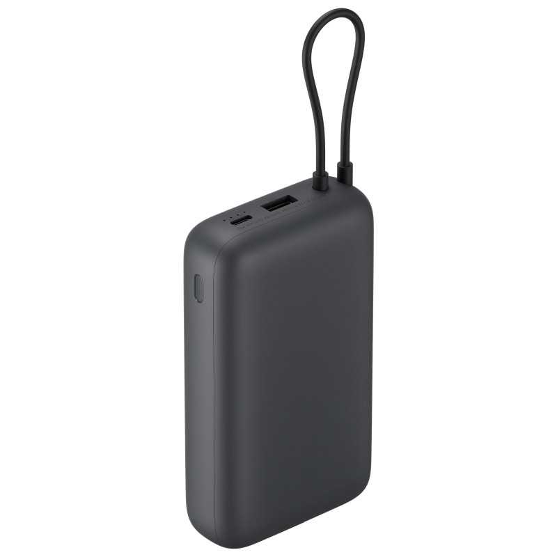 Xiaomi Power Bank 20000mAh Gris oscuro | Power bank | 20000mAh, cable integrado - Imagen 4