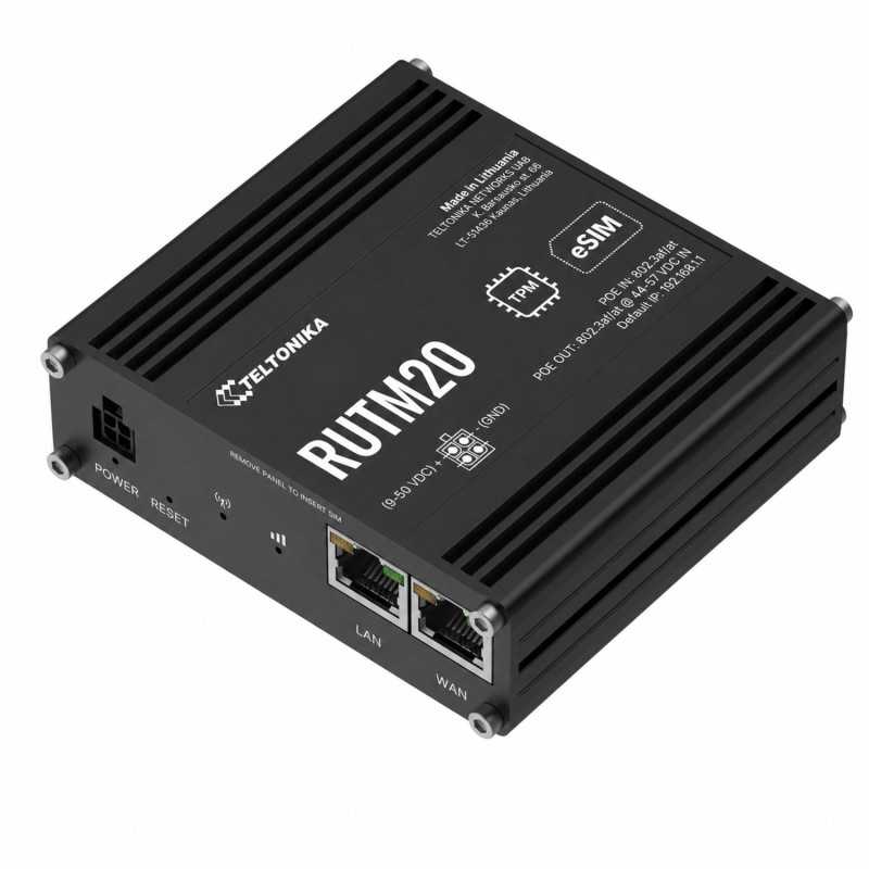 TELTONIKA RUTM20 COMPACT 5G ROUTER, GLOBAL TELIT 5G MODEM - Imagen 3