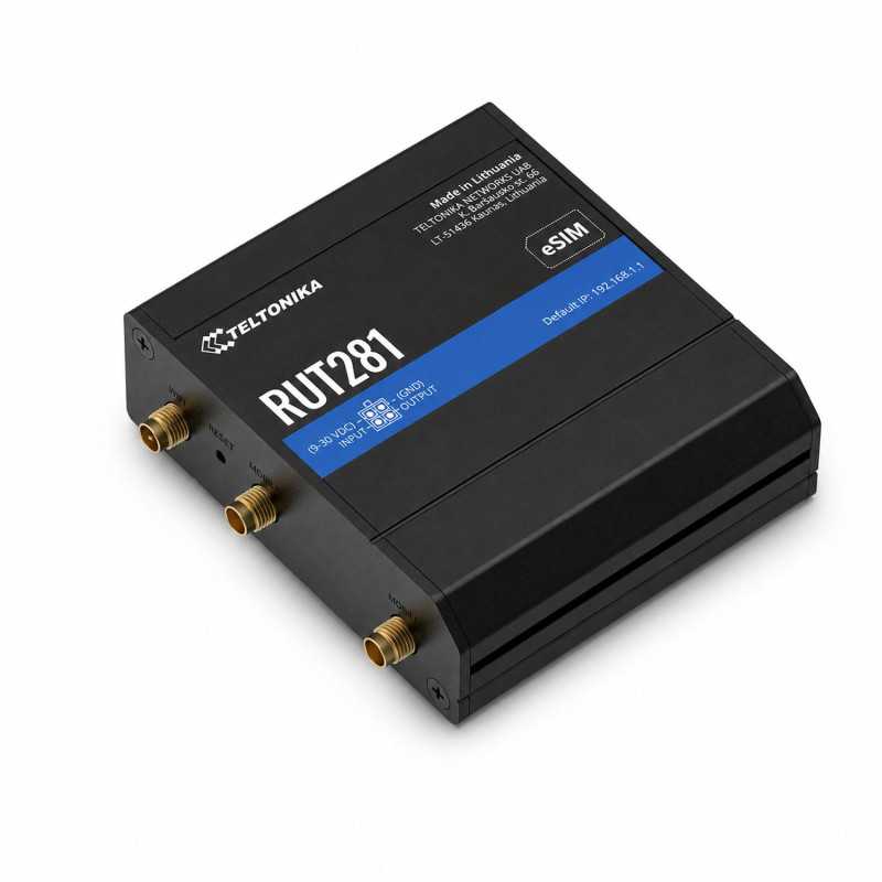 TELTONIKA RUT281 COMPACT GLOBAL LTE CAT4 ROUTER - Obrázek 2