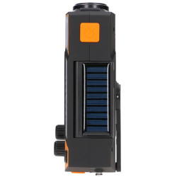 Extralink SR-4000 | Rádio solar de emergência com manivela | dínamo, powerbank 4000mAh, com lanterna SOS - Imagem 7